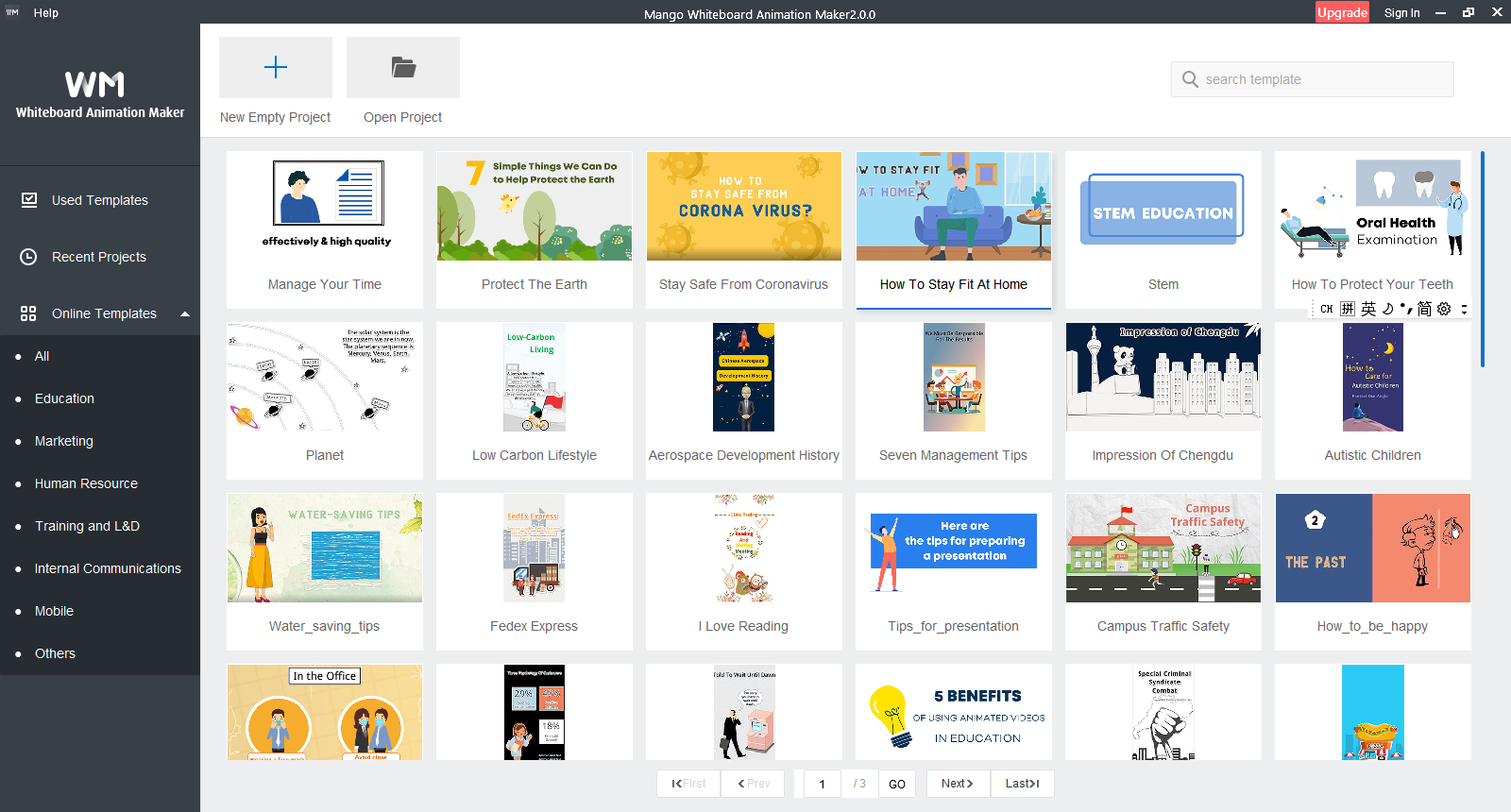 Whiteboard animation software