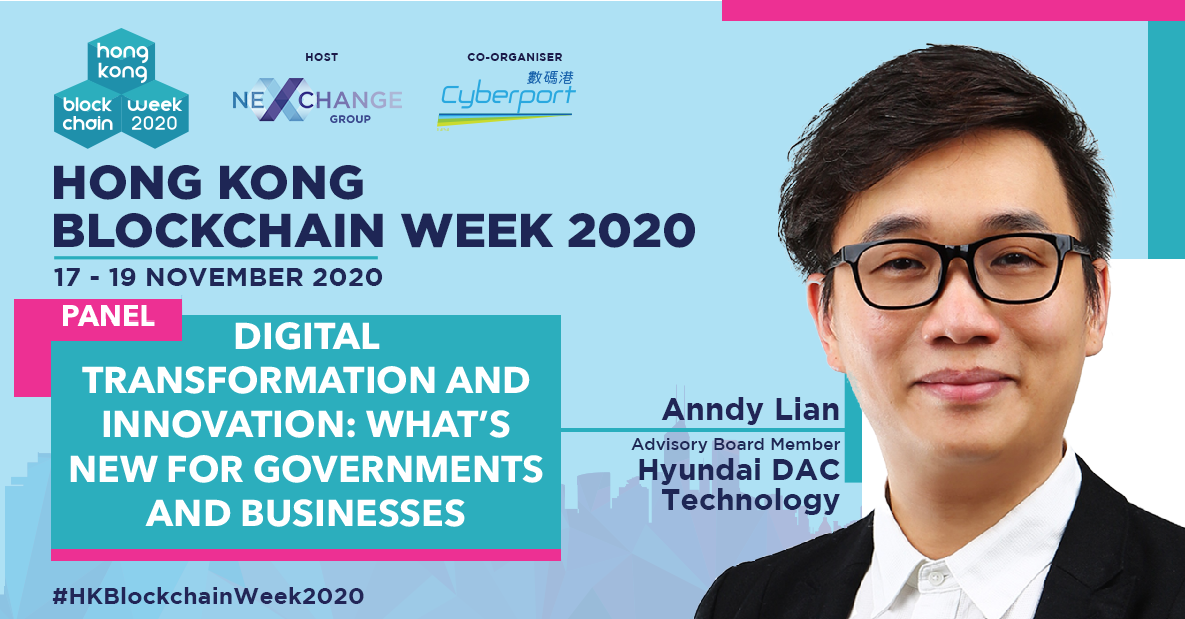 Anndy Lian Hong Kong Blockchain Week 2020