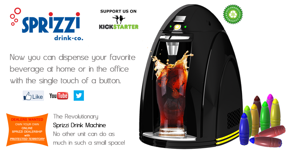 DRINK MACHINE by SPRiZZi Logo