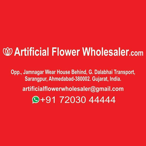 Artificial Flower Wholesaler Logo