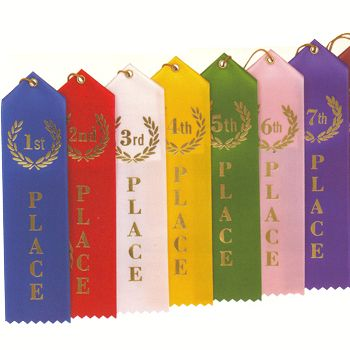 First Place Ribbons'