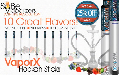 EHookah Sale Flavored VaporX Electronic Hookah Sticks'