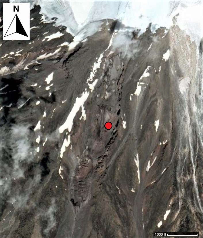 Joel Klenck: Ark in Mt. Ararat’s southern gorge.