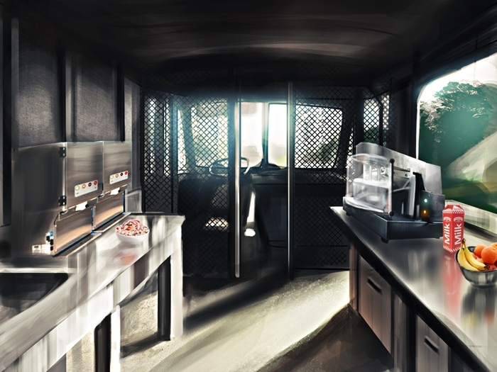 Ice Cream - Old Fashioned Service'