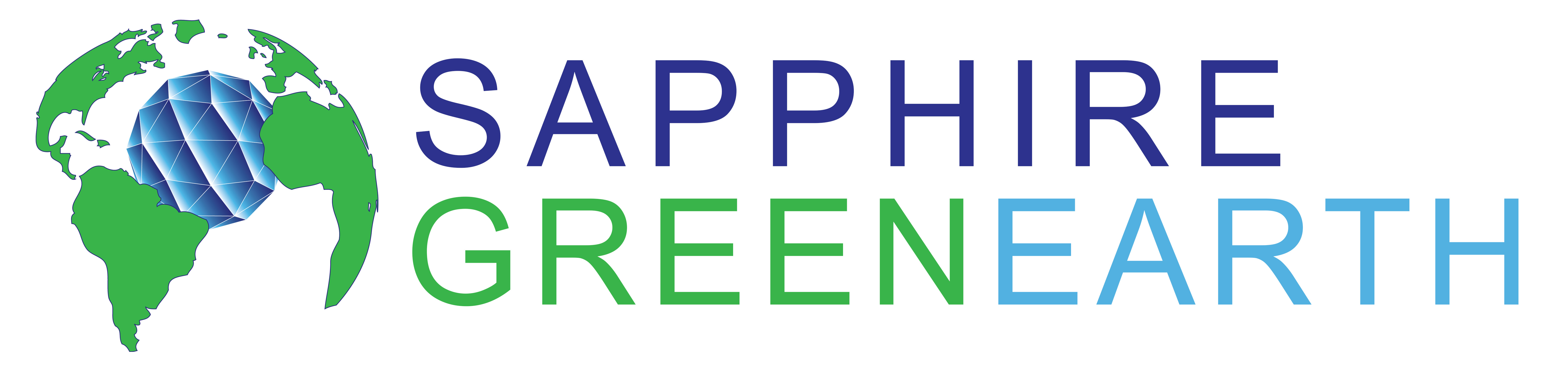 Sapphire Green Earth Logo