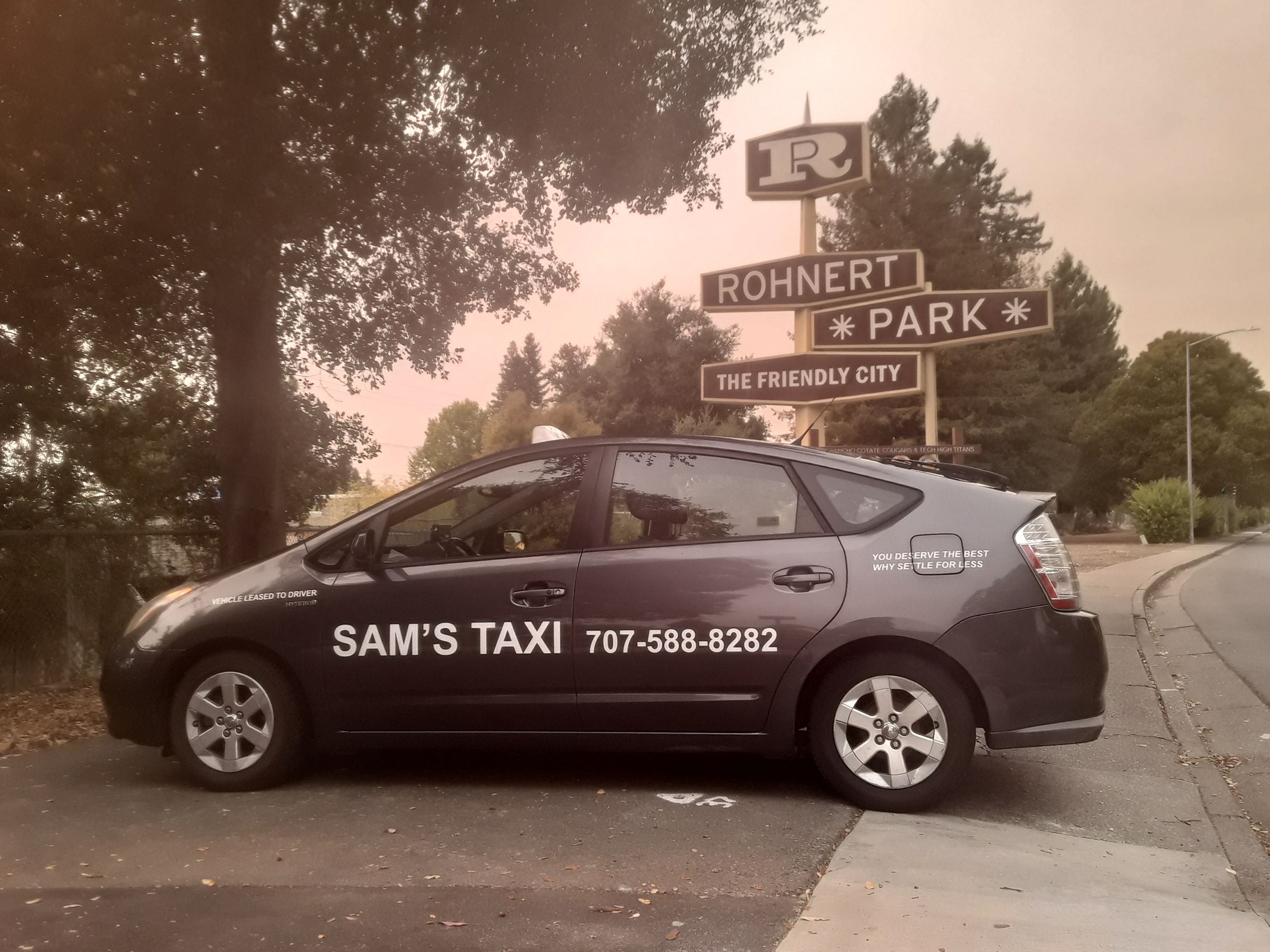 Company Logo For Rohnert Park Sam&#039;s Taxi'