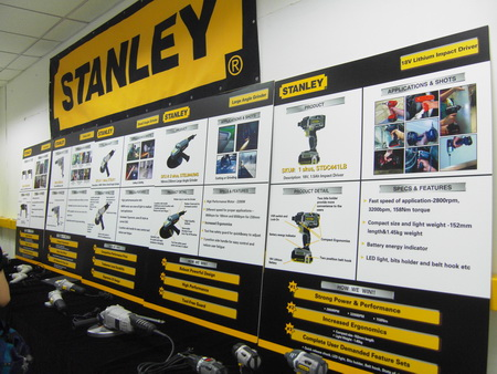 Stanley Tool Fair Booth'