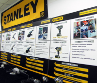 Stanley Power Tool Display at Ruangsangthai Expo