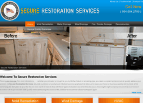 Secure Restoration Services Offers Mold Remediation'