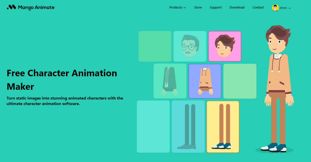 Animated Character Software