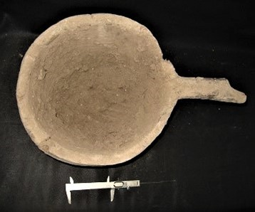 Joel Klenck: Wood vessel, A 62, S View, L 14, Area A, Ark