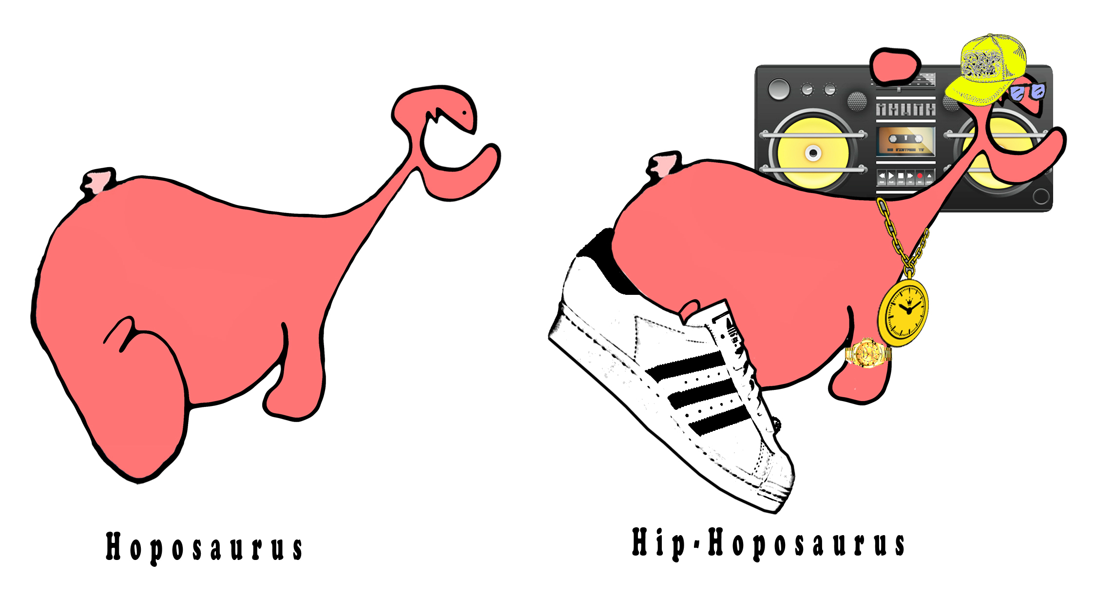 STEVIE THE HOPOSAURUS LOOKING TO HOP ONTO PAGES'