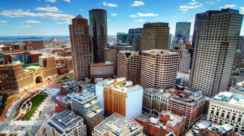 View of Boston'
