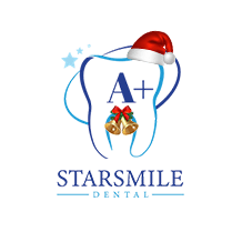 A+ Star Smile Dental Logo