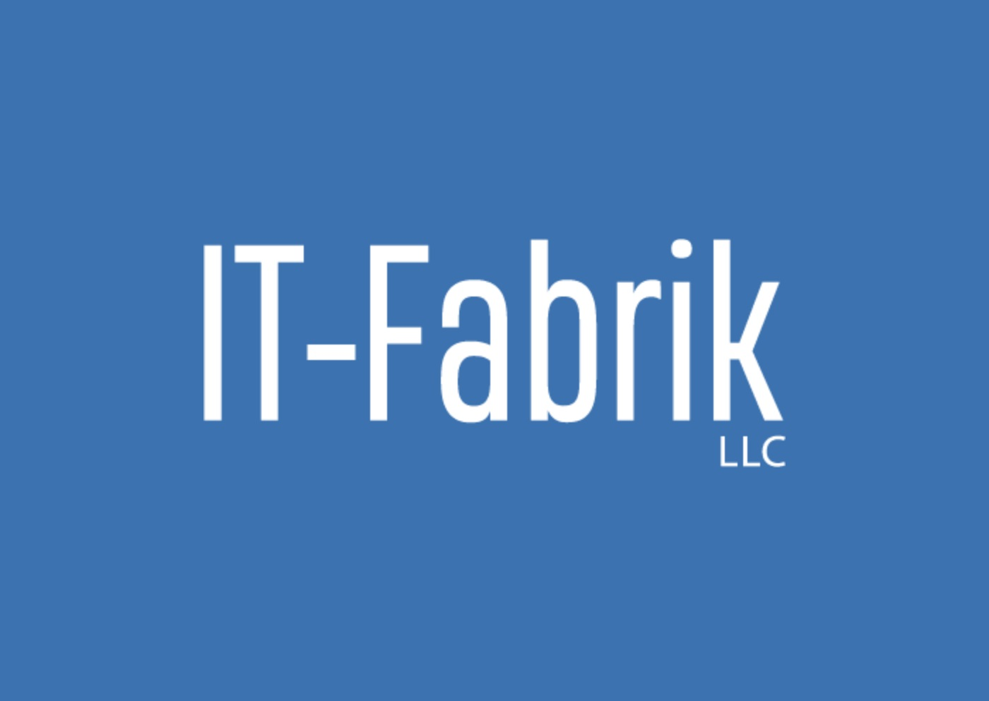 Company Logo For IT-Fabrik LLC'