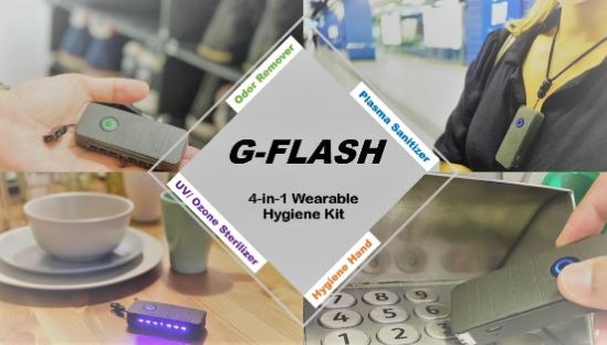 G-FLASH: A Wearable Hygiene Kit launches Kickstarter Campaig