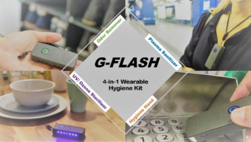 G-FLASH: A Wearable Hygiene Kit launches Kickstarter Campaig'
