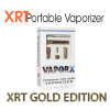 Mettalic Gold VaporX XRT Vaporizer Pen For Dry Herbs Oil/Wax'