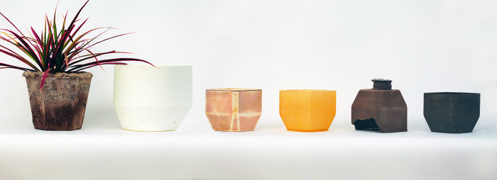 POTHRA™ – used coffee ground decorative pots