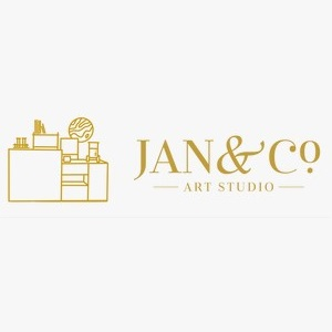 Company Logo For Jan &amp; Co Art Studio'