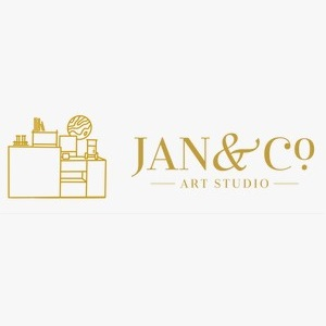 Company Logo For Jan &amp;amp; Co Art Studio'