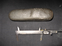 Dr. Joel Klenck: Stone pestle, Artifact 29, Interior, Ark