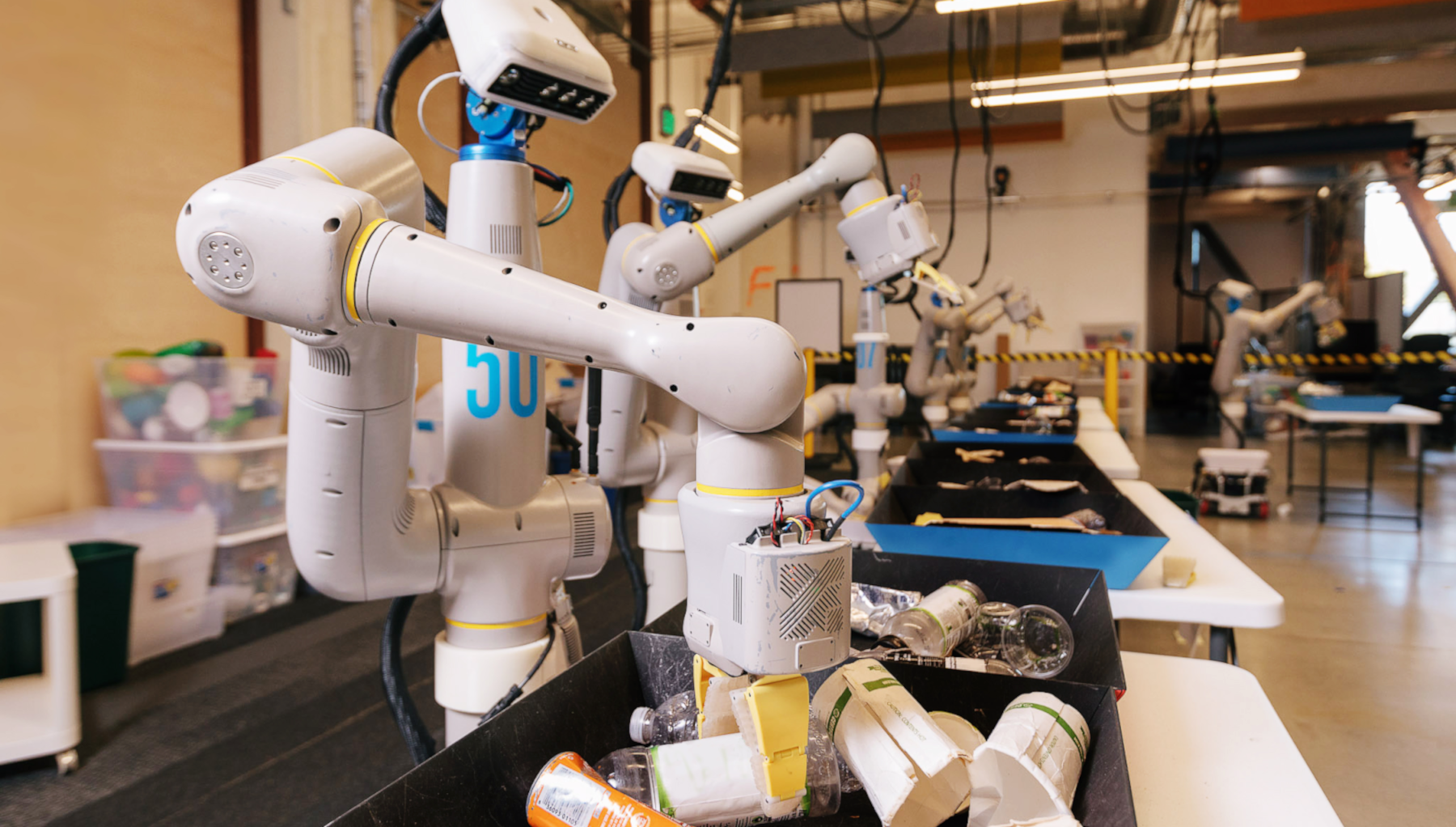 Waste Sorting Robots'