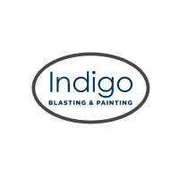 Indigo Blasting & Painting Logo