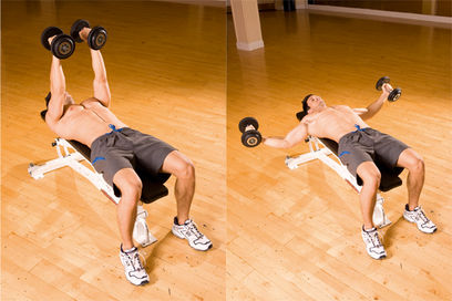 Dumbbell Flyes'