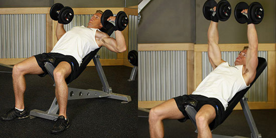 Incline Shoulder Press'