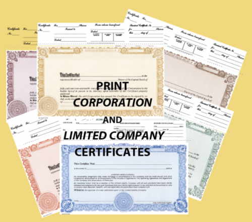 Print Certificates Yourself'