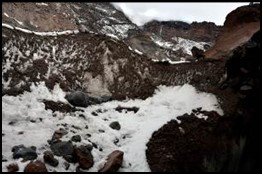 Dr. Joel Klenck: Interior of crevice, Locus 2, Area B, Ark