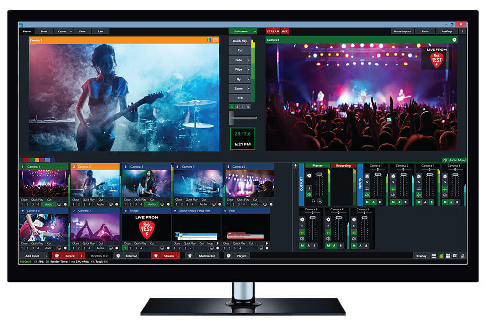 Live Streaming Software'