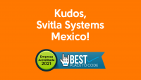 Svitla Systems Mexico is awarded Best Place To Code for the