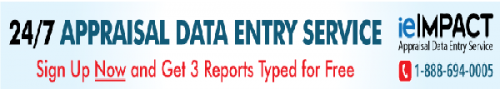 Appraisal Data Entry'