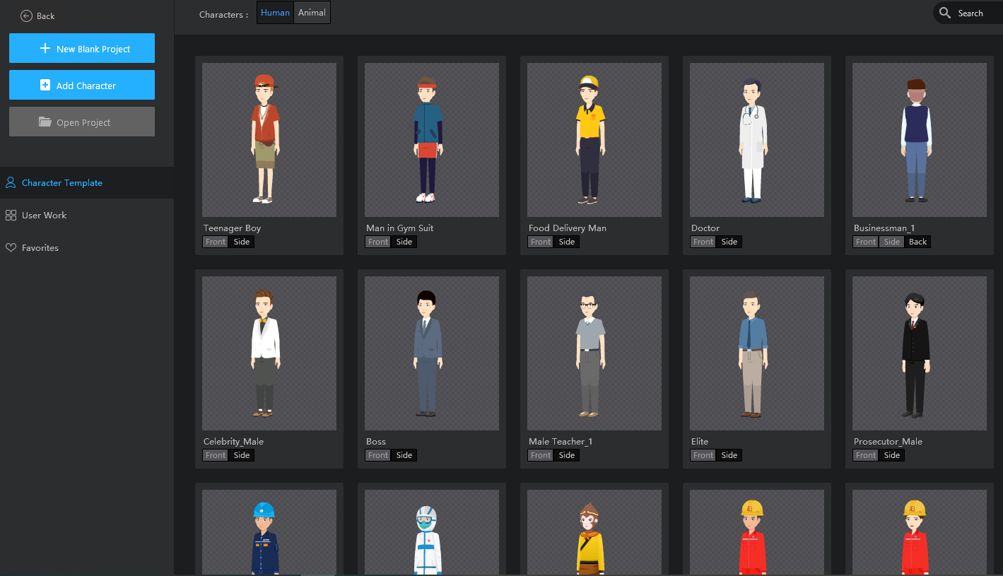 Mango Animate Launches a Cartoon Character Generator