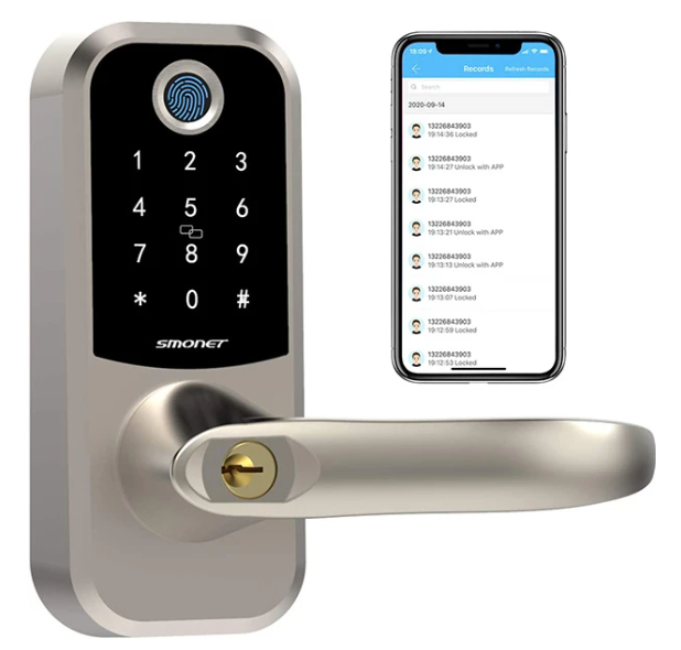 Smonet Launches New Wifi Keypad Door Lock'