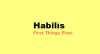 Logo for Habilis'