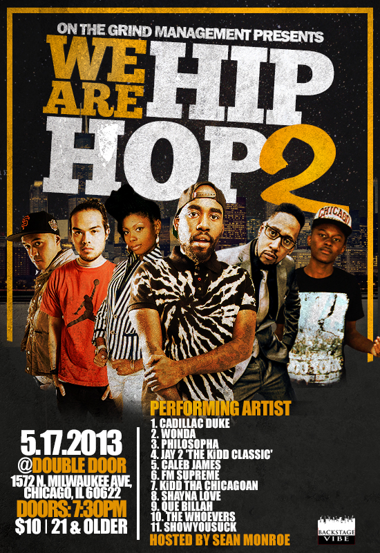 We Are Hip Hop 2 Flyer'