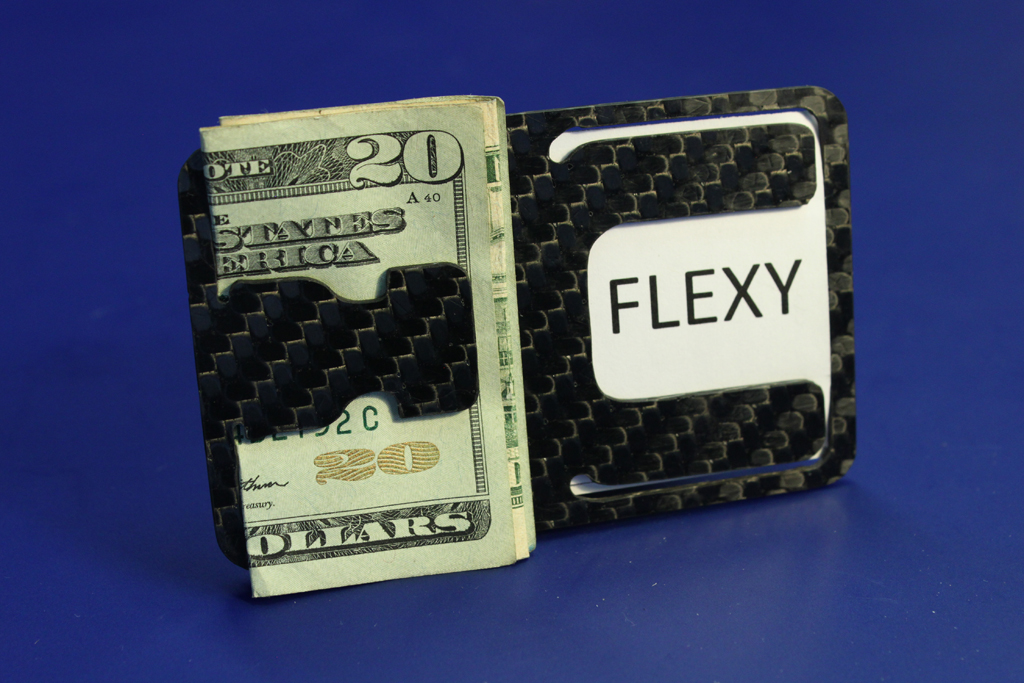 Flexy - Carbon Fiber Money Clip'