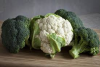 Cauliflower and Broccoli Market'