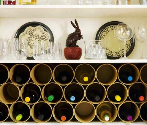 A Beatiful DIY Wine Rack'