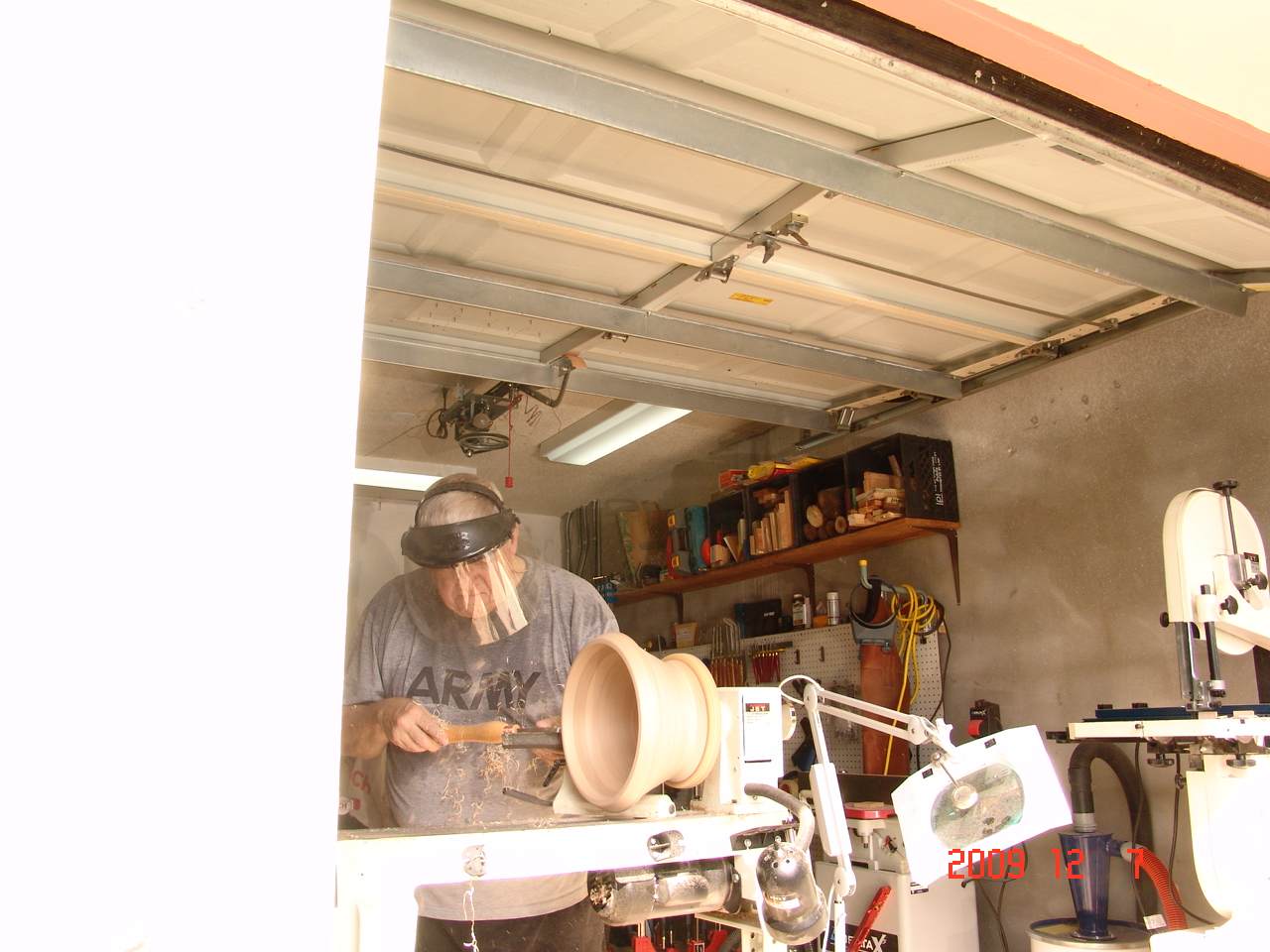 A safe stand alone workshop.'