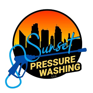 Company Logo For sunset pressure washing'