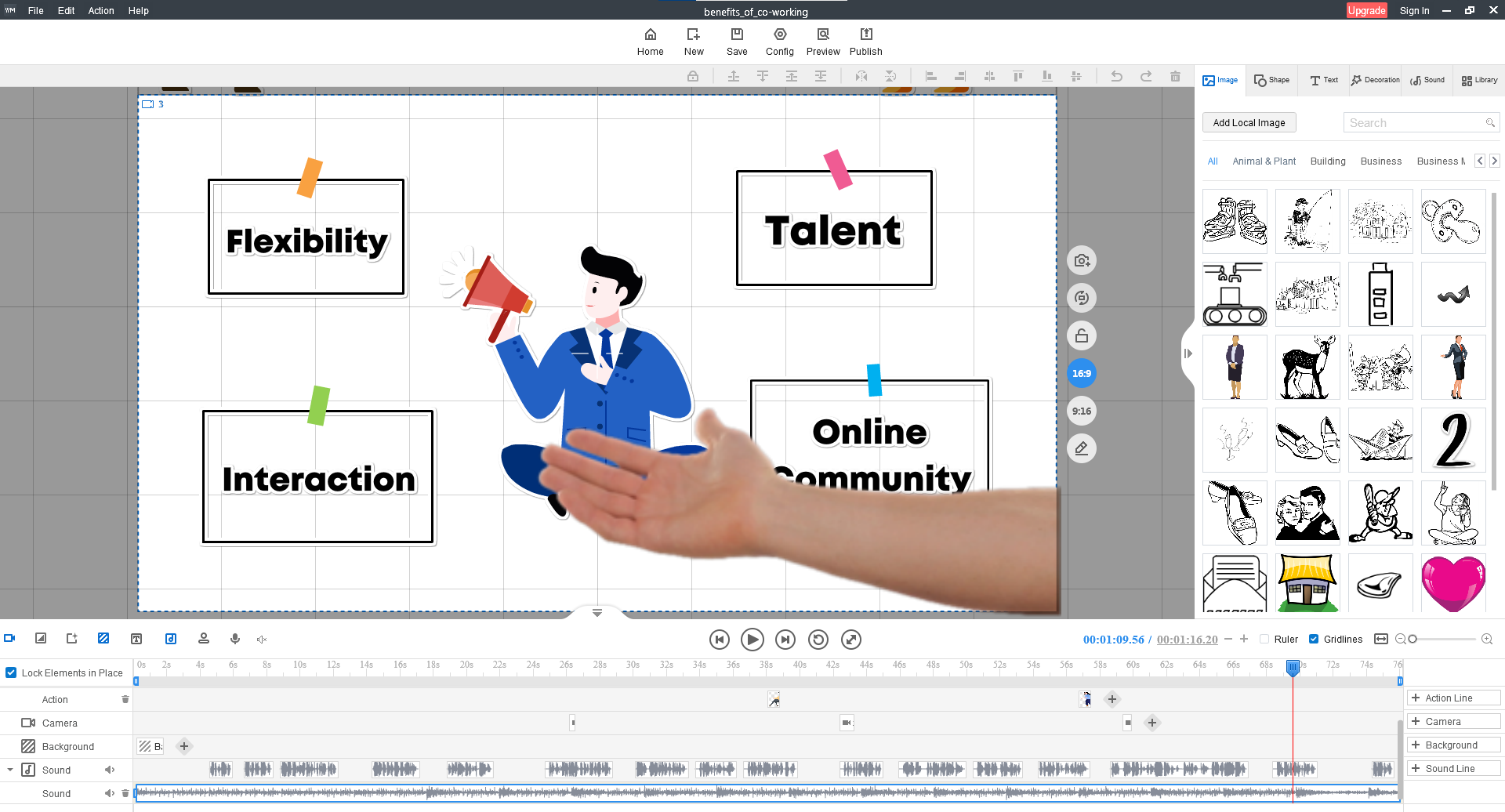 Hand Drawn Presentation Software