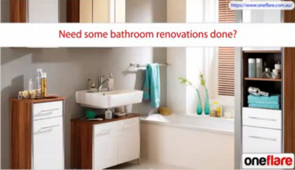 Bathroom renovations'