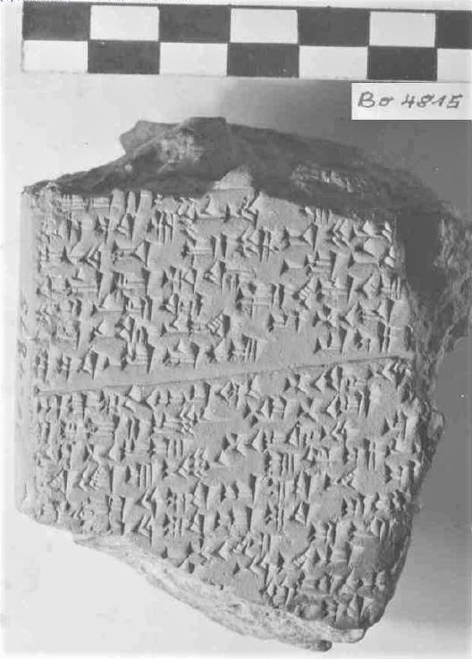 Dr. Joel Klenck: KUB 8.61, Obverse.