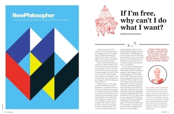 A magazine for thinkers'