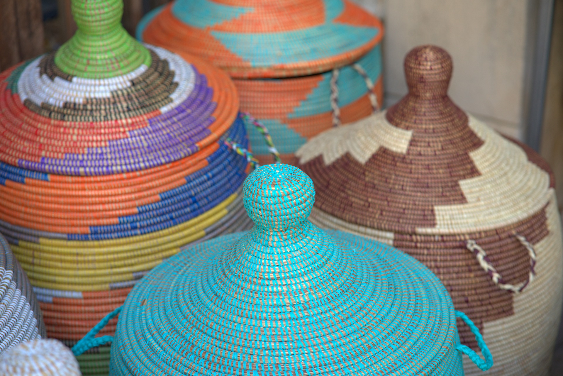 woven baskets