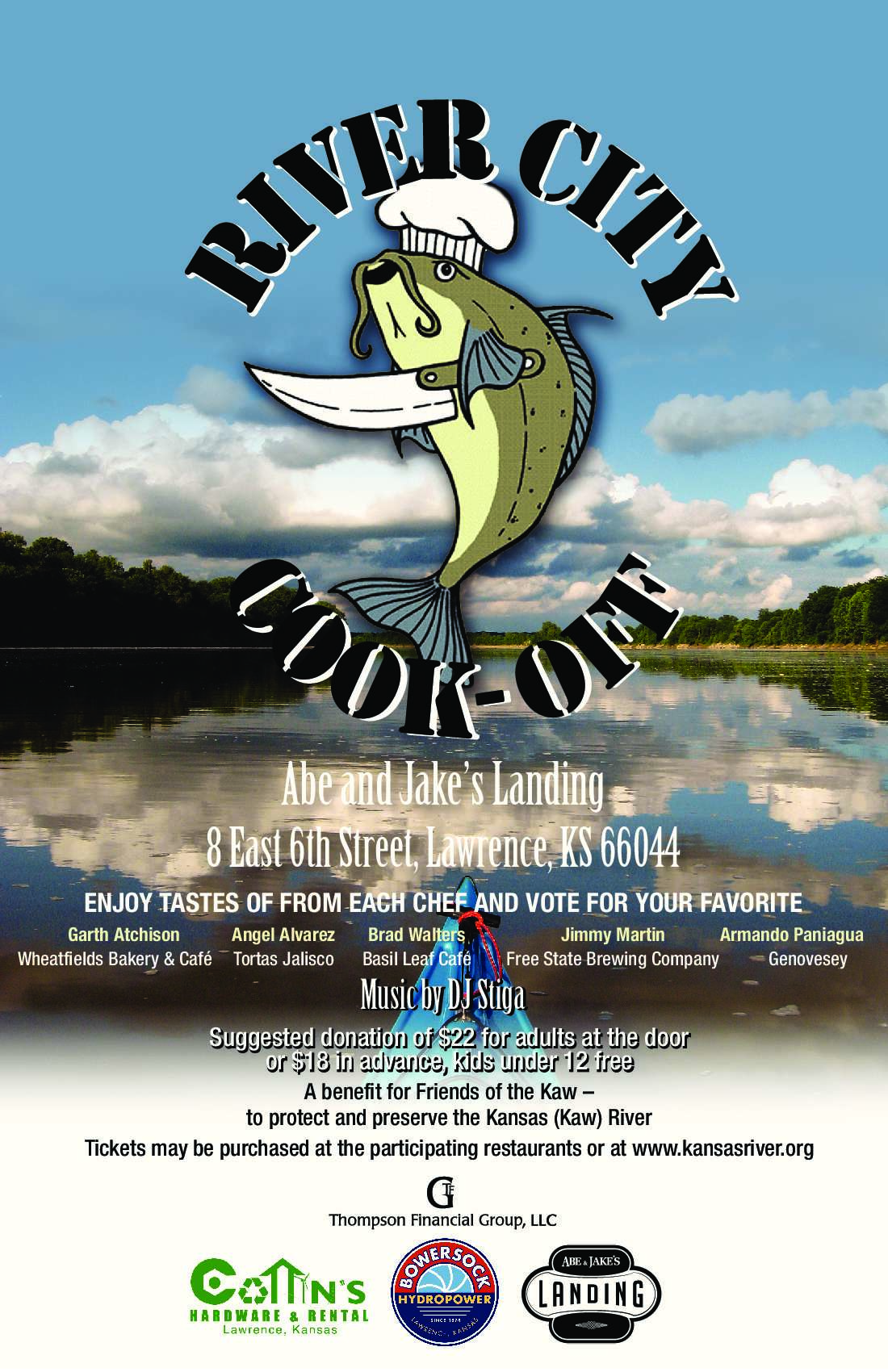 River City Cook Off Poster'